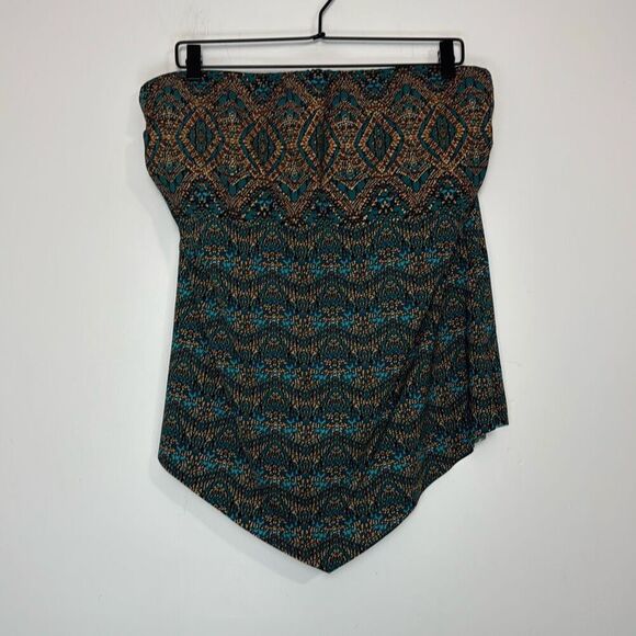 Miraclesuit Strapless Hankini Tankini Top 16 - Picture 1 of 6